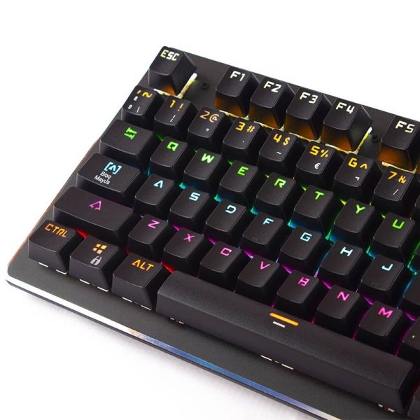 Teclado Gamer Mec Nico Halion Ha K Apolo Ii Rgb Usb Blue Planet Technology